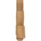 Ekena Millwork Kennewick Rough Sawn Timber Gable Bracket, Western Red Cedar, 72"W x 21"H x 4"D x 6"F, 7/12 Pitch GBW072X21X0406KEN00RWR - alternate 3